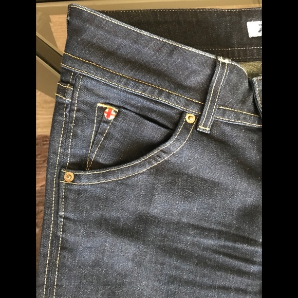 Hudson Flare Leg Jeans 31 Denim Boot Stretch USA - Picture 2 of 8